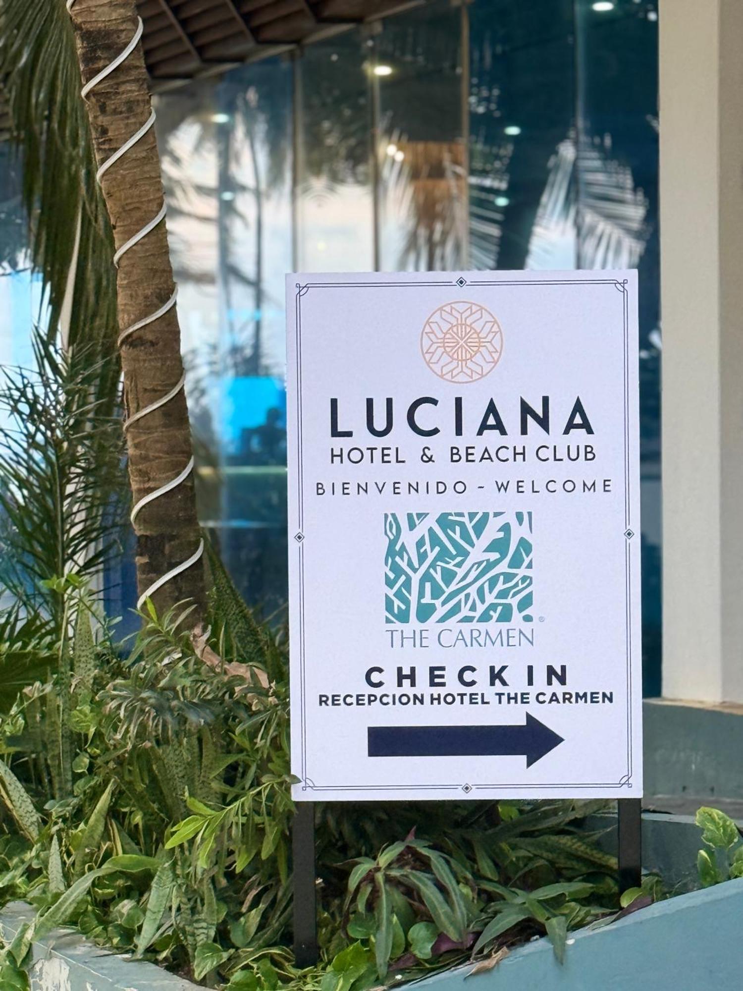 Luciana Hotel & Beach Club Playa del Carmen Buitenkant foto